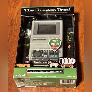 The Oregon Trail Handheld Game - Gray new seal package
